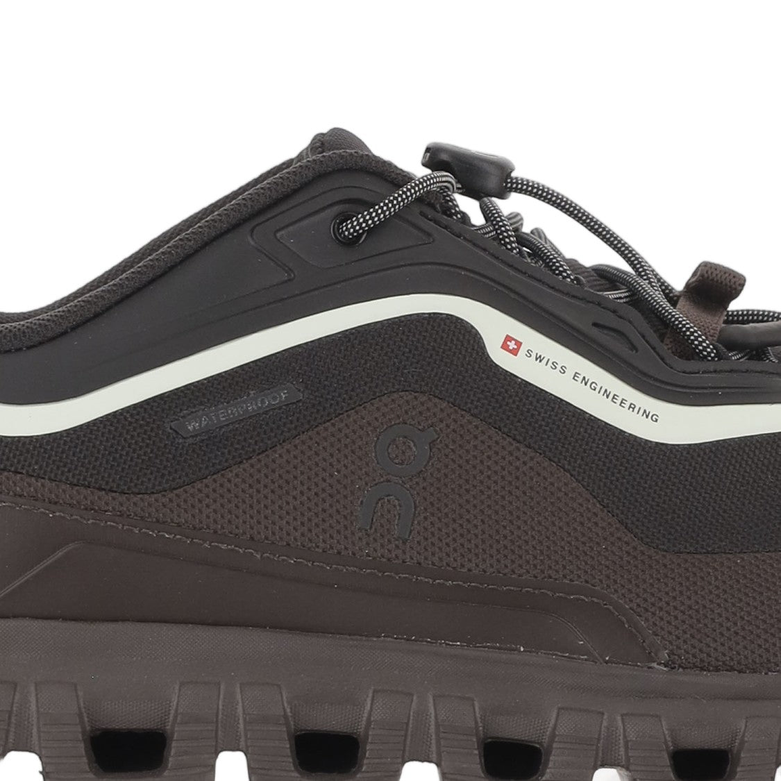 On Running Black Cloud 6 Geo Wp Silk-Nylon Sneakers