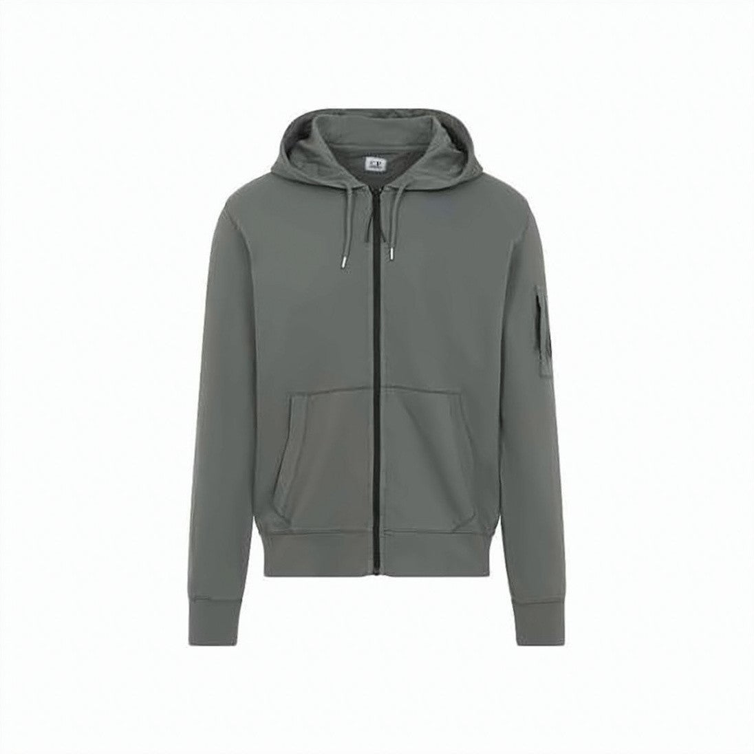 C.P. Company Functional Zip-Up Hoodie With Drawstring
