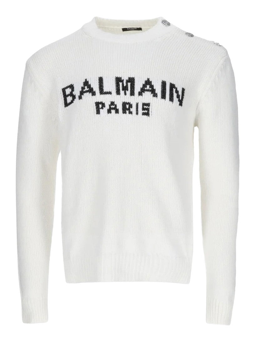 Balmain Cotton Logo Sweater