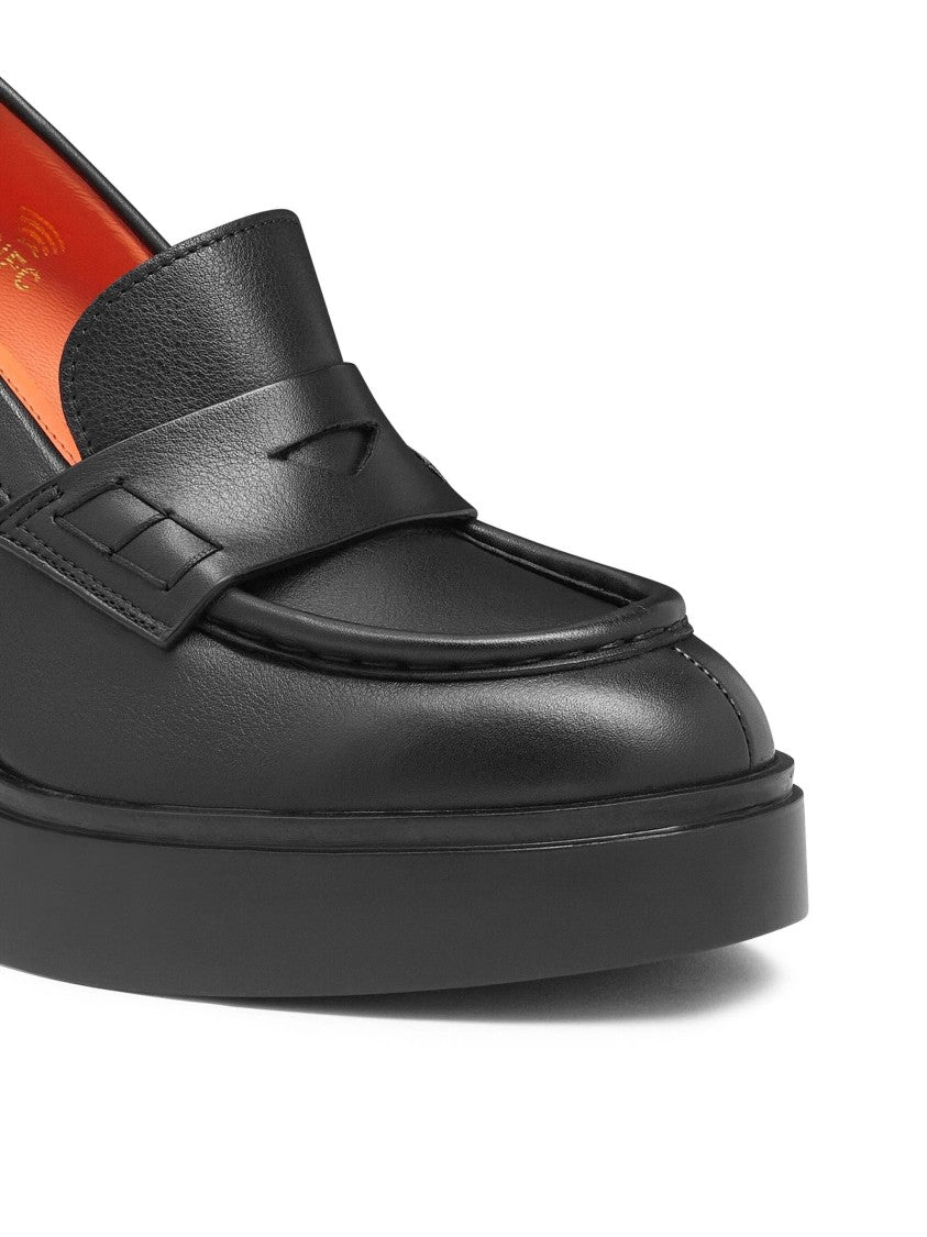 Santoni Closed-Design High Heel Pumps