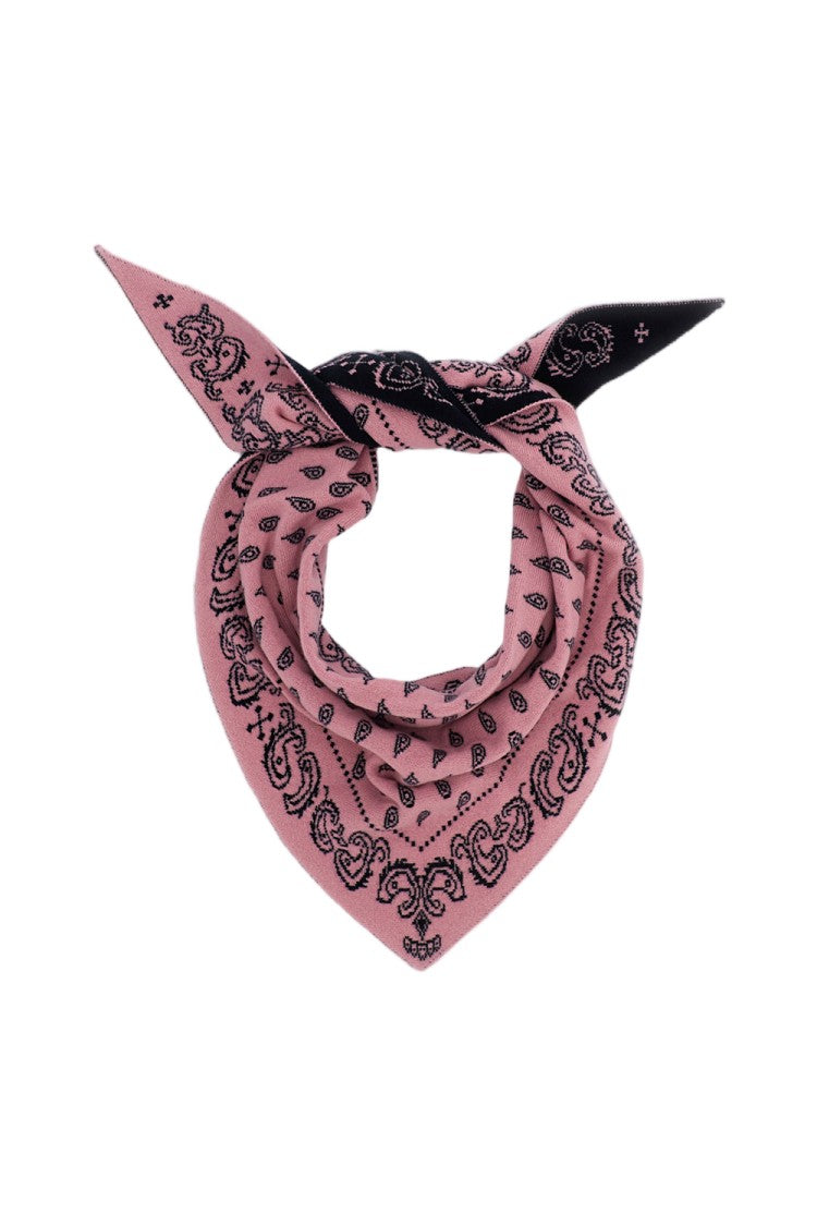 Guest In Residence The Wild Rag Two-Tone Jacquard Cashmere Scarf