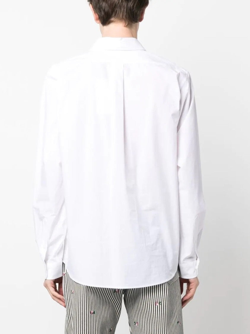 Kenzo Embroidered Cotton Shirt