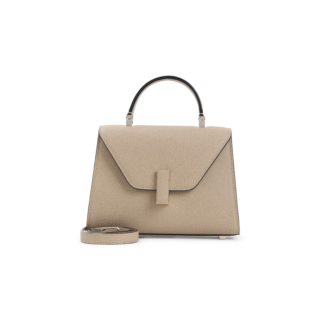 Valextra Beige Cachemire Mine Iside Crossbody Micro Bag