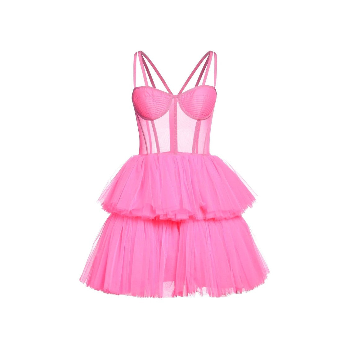 19:13 Dresscode Tulle Mini Dress