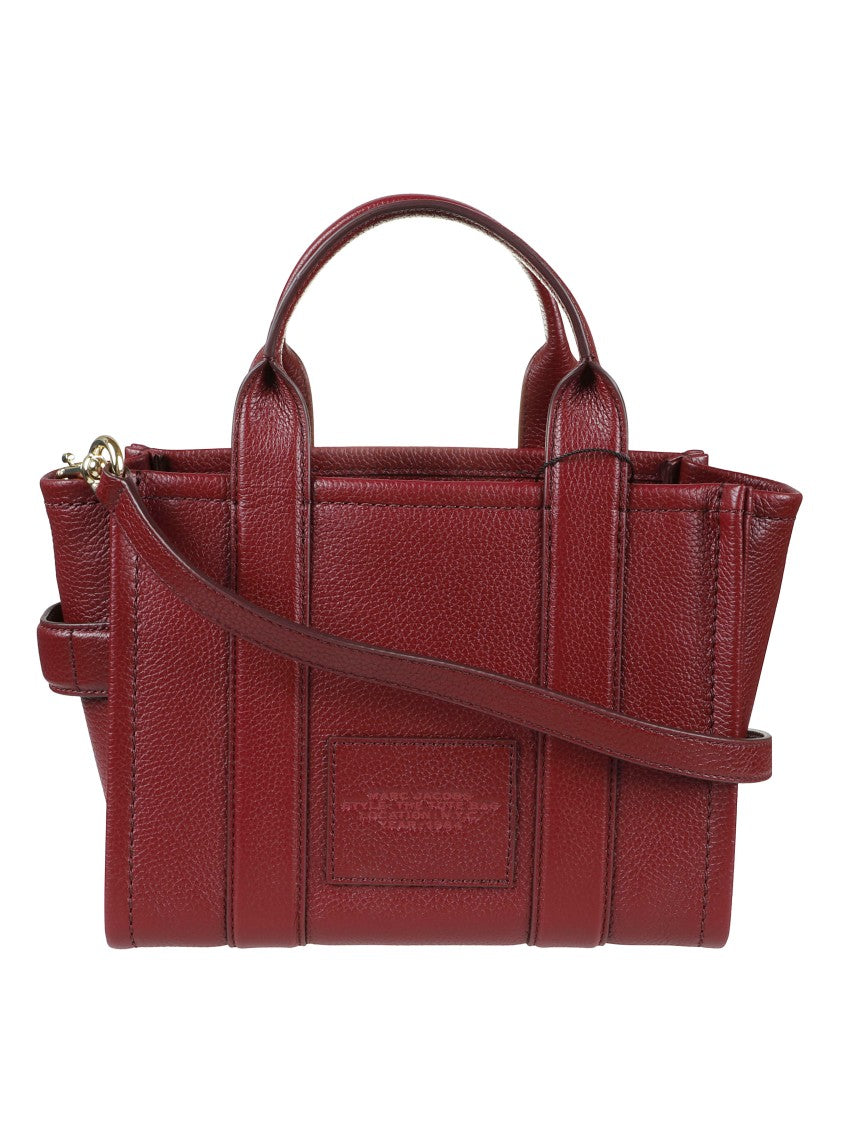 Marc Jacobs Structured Tote Bag With Textured Exterior And Dual Handles