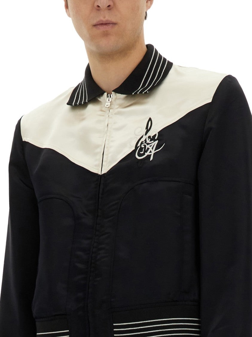 Amiri Black Embroidered Jacket