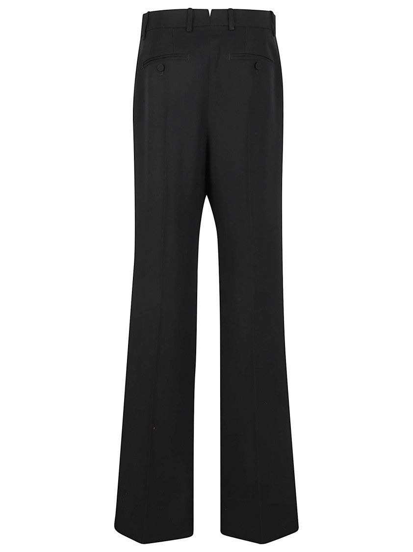 Tom Ford Tailored Straight-Leg Trousers With Concealed Front Fastening