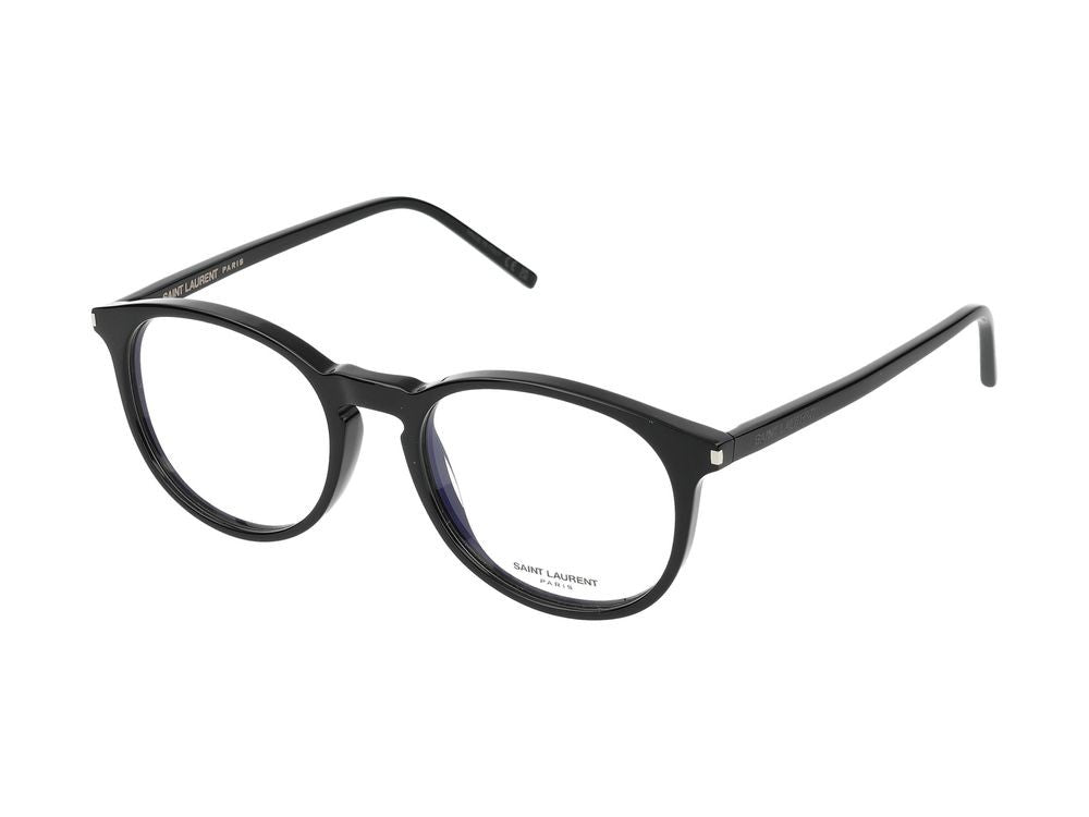Saint Laurent Eyeglasses Sl 106 001 Black Black Transparent 50/19/145