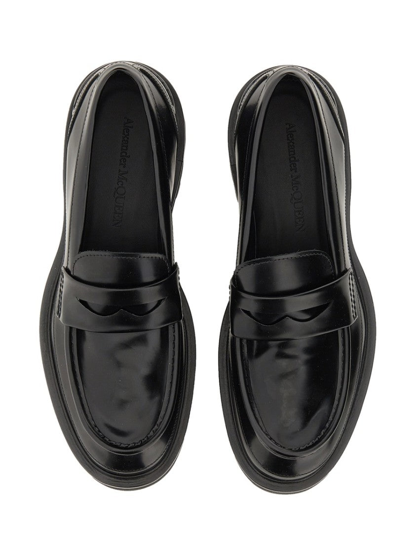 Alexander Mcqueen Leather Loafer
