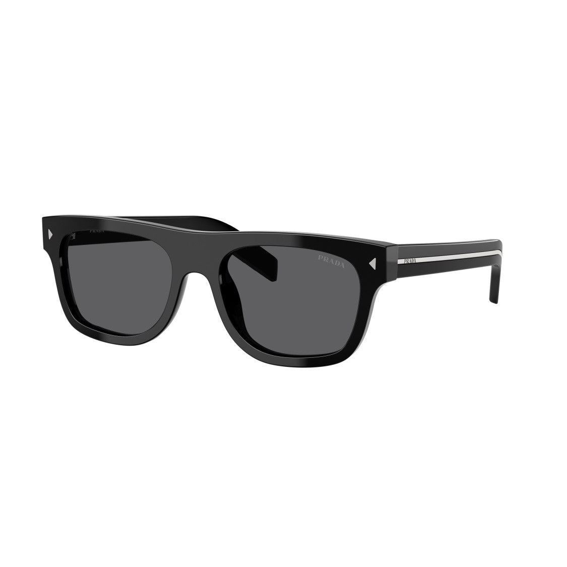 Prada 0Pr B12s Bold Rectangular Prada Sunglasses