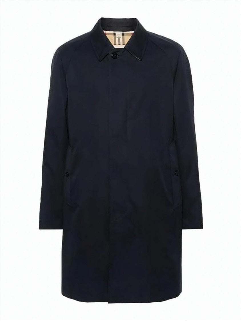 Burberry Mid-Length Tailored Coat With Classic Collar