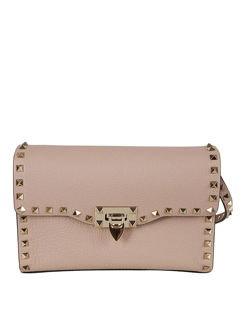 Valentino Garavani Structured Textured Shoulder Bag