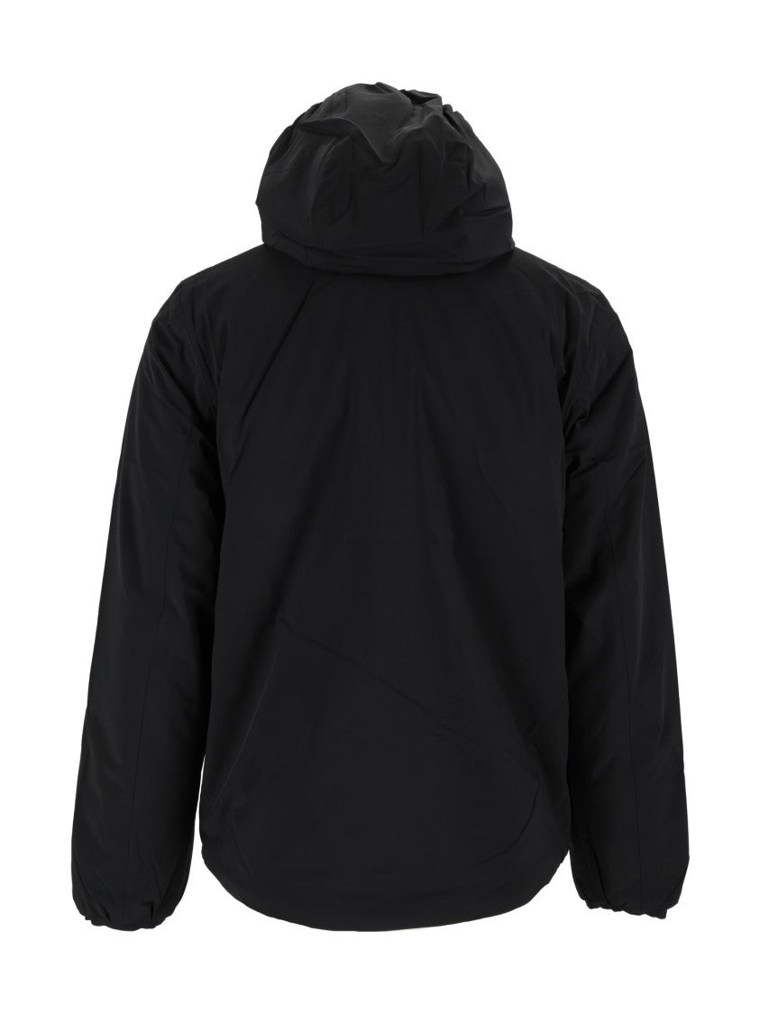 K-Way Jack St Warm Double Corto Padded Quilted Jacket - Black