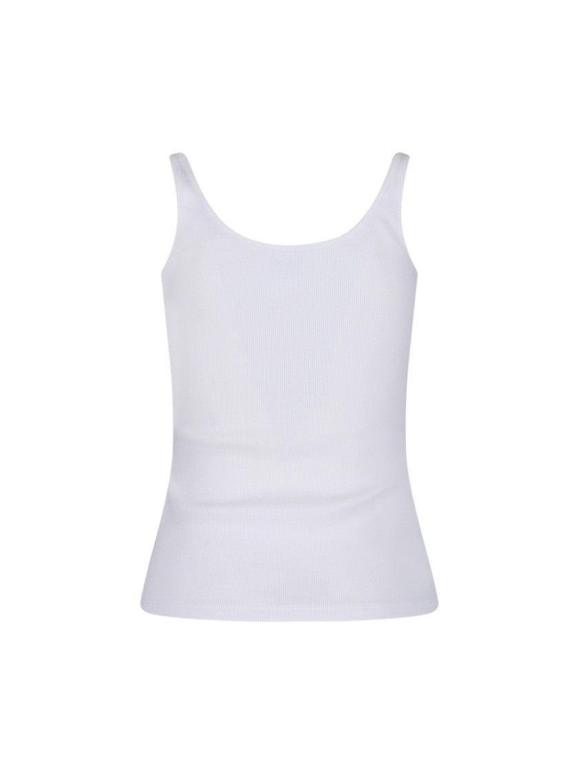 Off-White Logo Tank Top – White