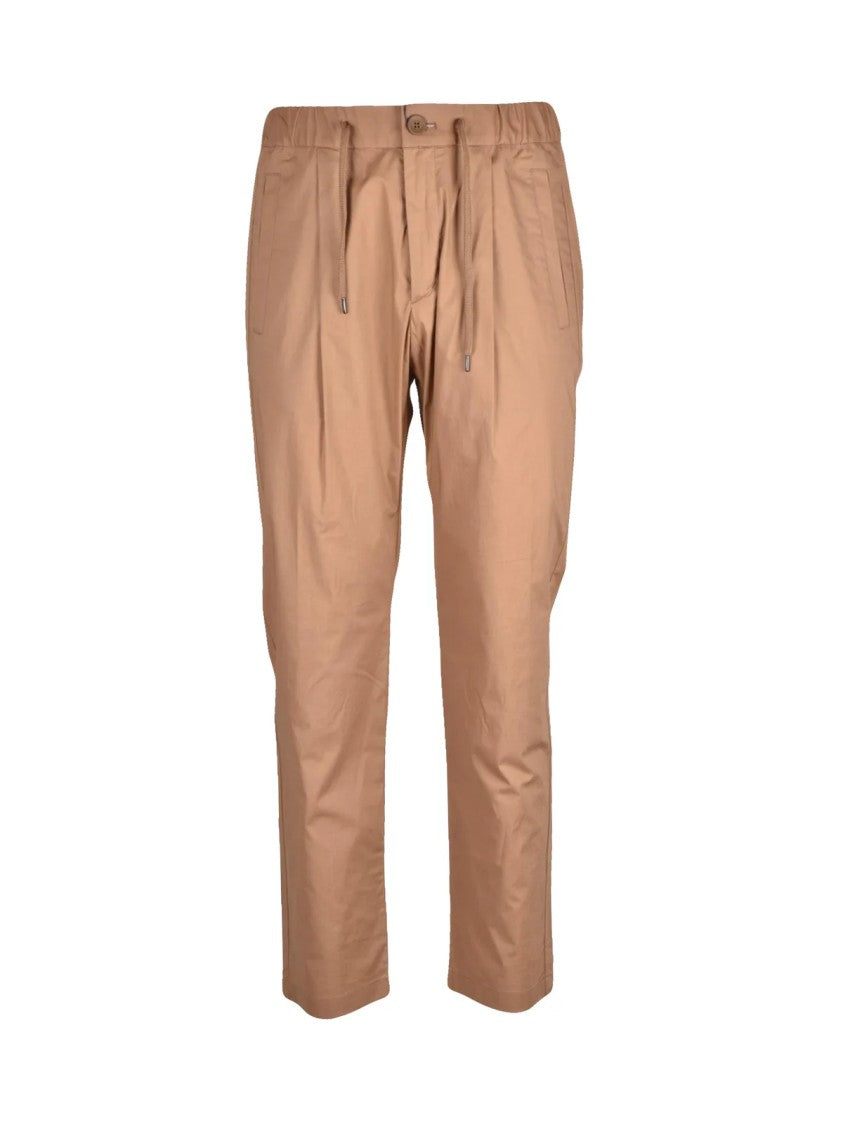Herno Herno Cotton Stretch Trousers - Beige