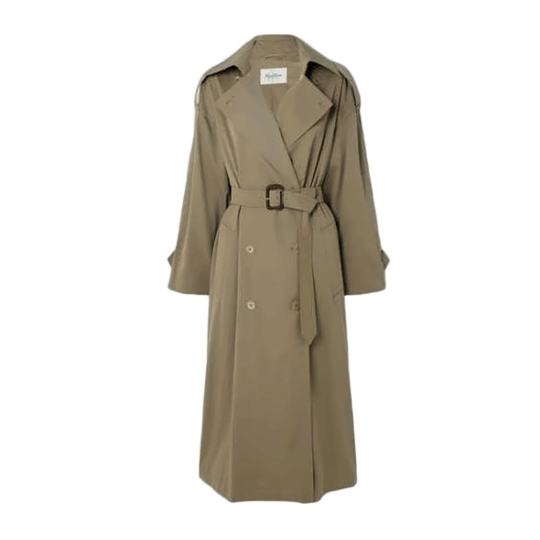 Max Mara Double-Breasted Long Trench Coat