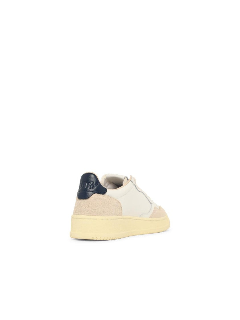Autry Two-Tone Leather Sneakers