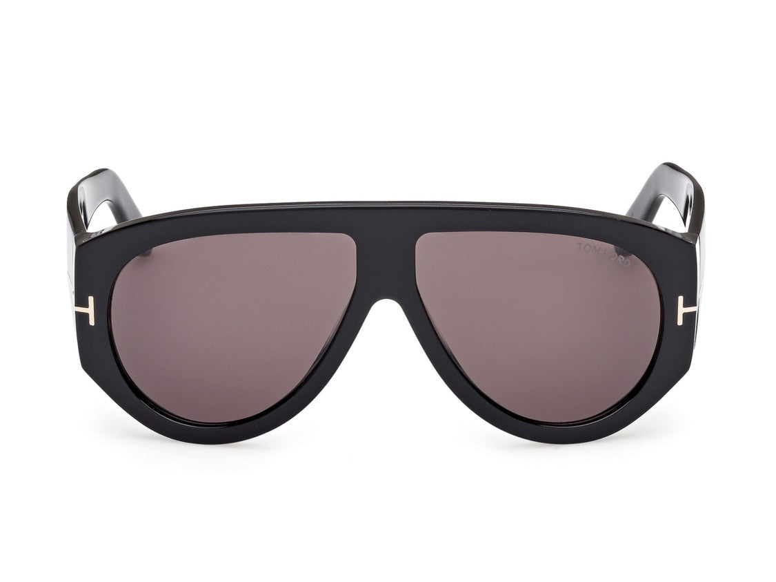 Tom Ford Ft1044 Bold Oversized Black Aviator Sunglasses