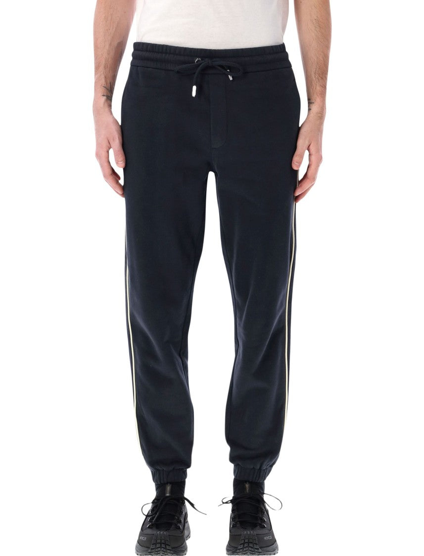 Moncler Stripe-Trimmed Cotton Sweatpants