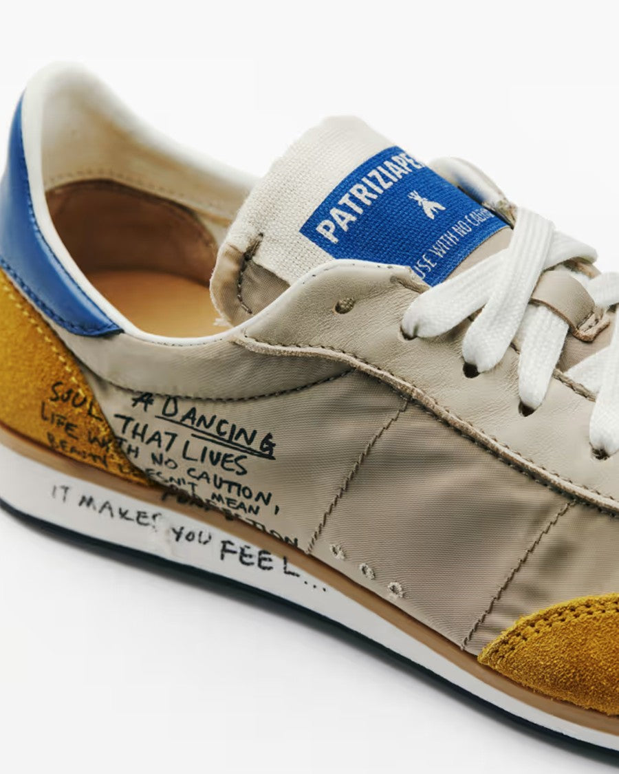 Patrizia Pepe Skin Blue Ochre Sneakers