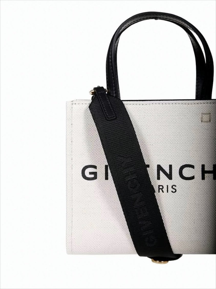 Givenchy Textured Fabric Tote Bag