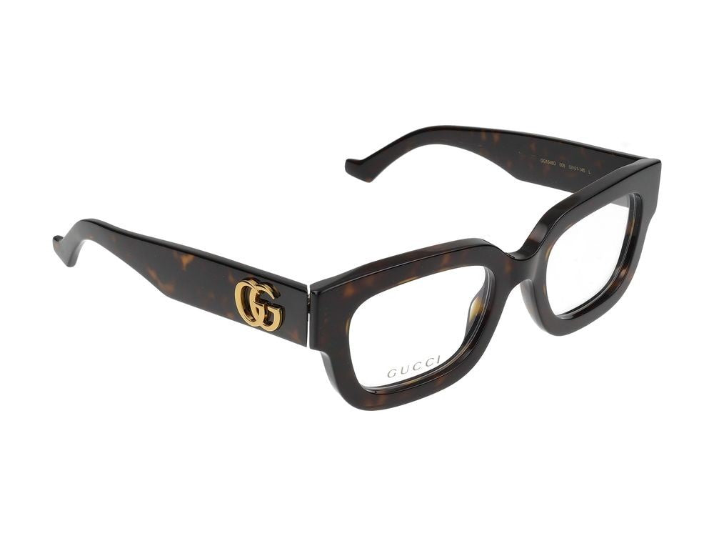 Gucci Eyeglasses Gucci Gg1548o 005 Havana Havana Transparent 52/21/145