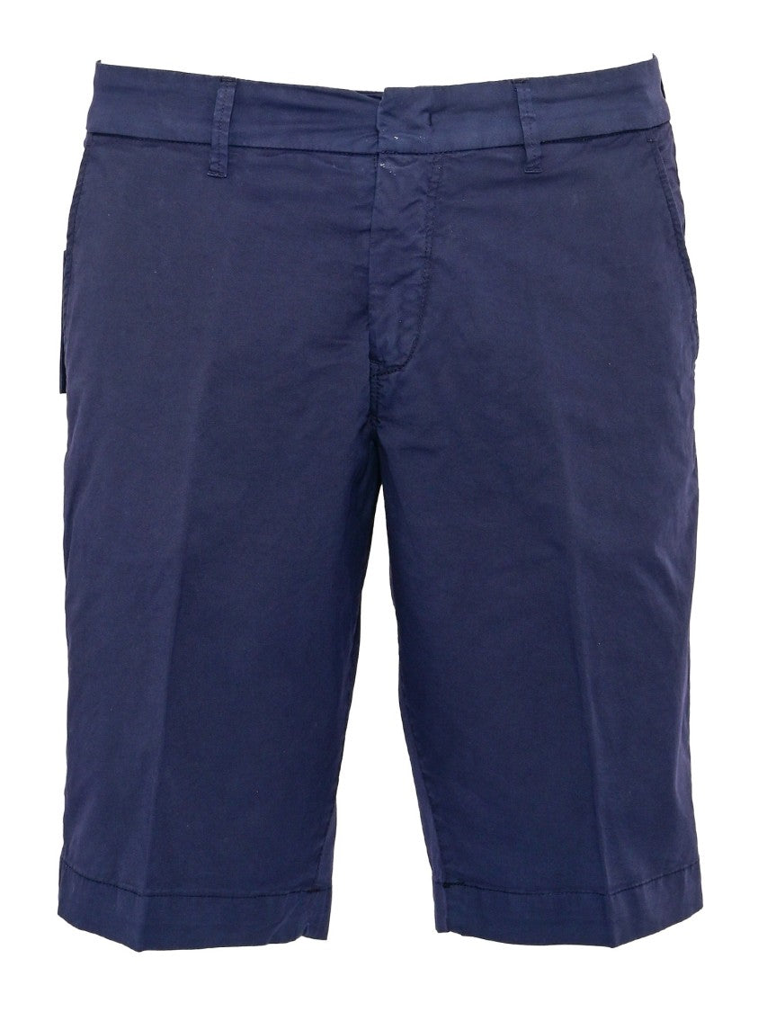 Fay Slim Fit Garment Dyed Chino Short