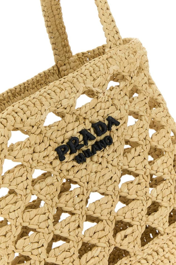 Prada Woven Shoulder Bag