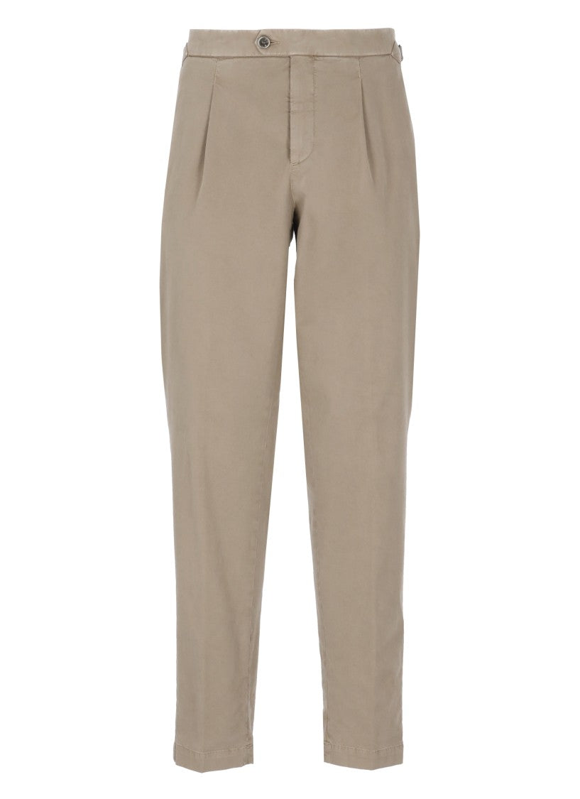 Peserico Beige Cotton Pants