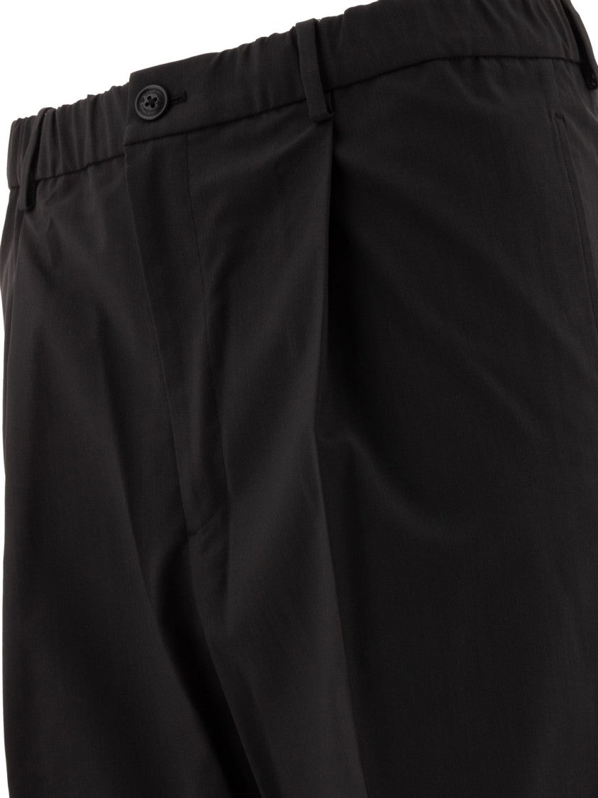 Goldwin "Wool Blend Twill One Tuck" Trousers