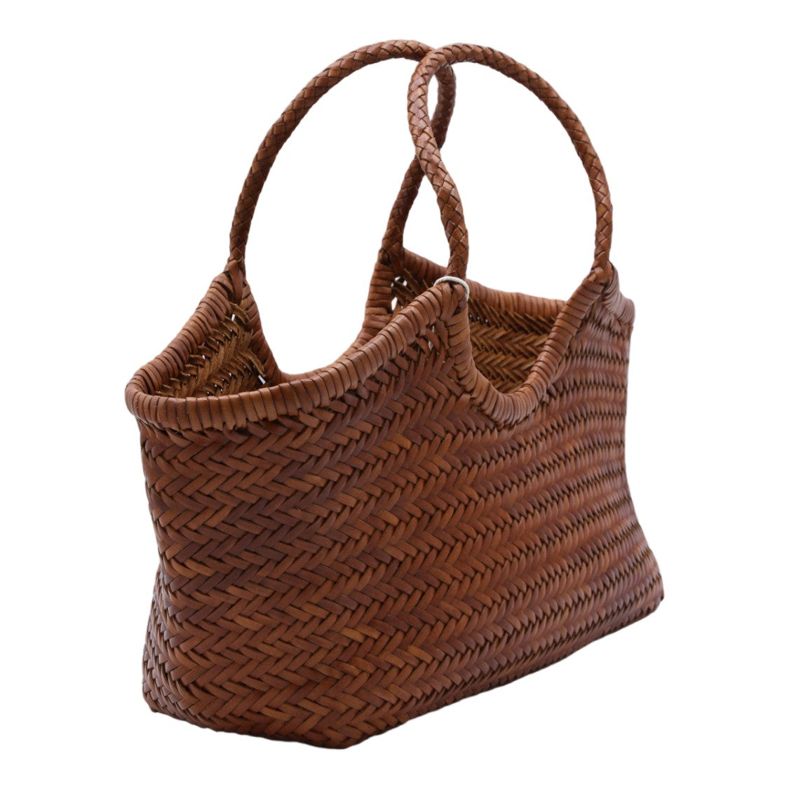 Dragon Diffusion Medium Woven Herringbone Bag