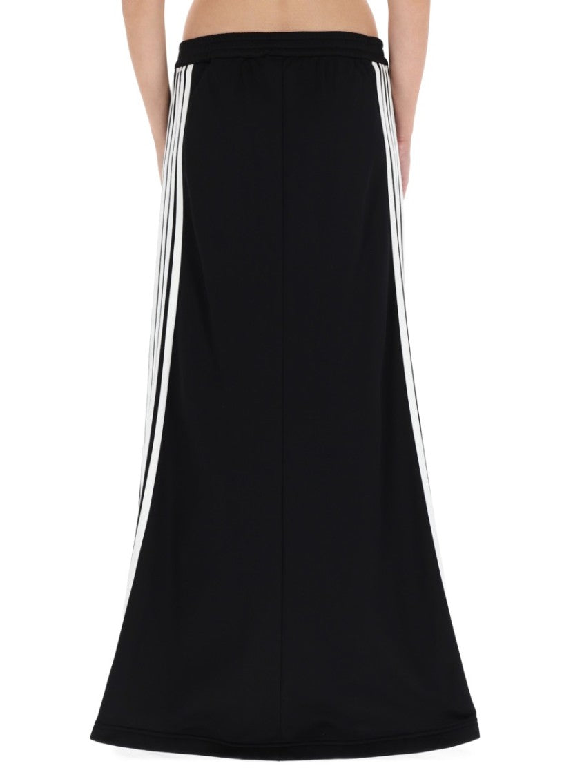 Balenciaga Maxi Skirt Tracksuit With Sporty Design And Iconic Accents
