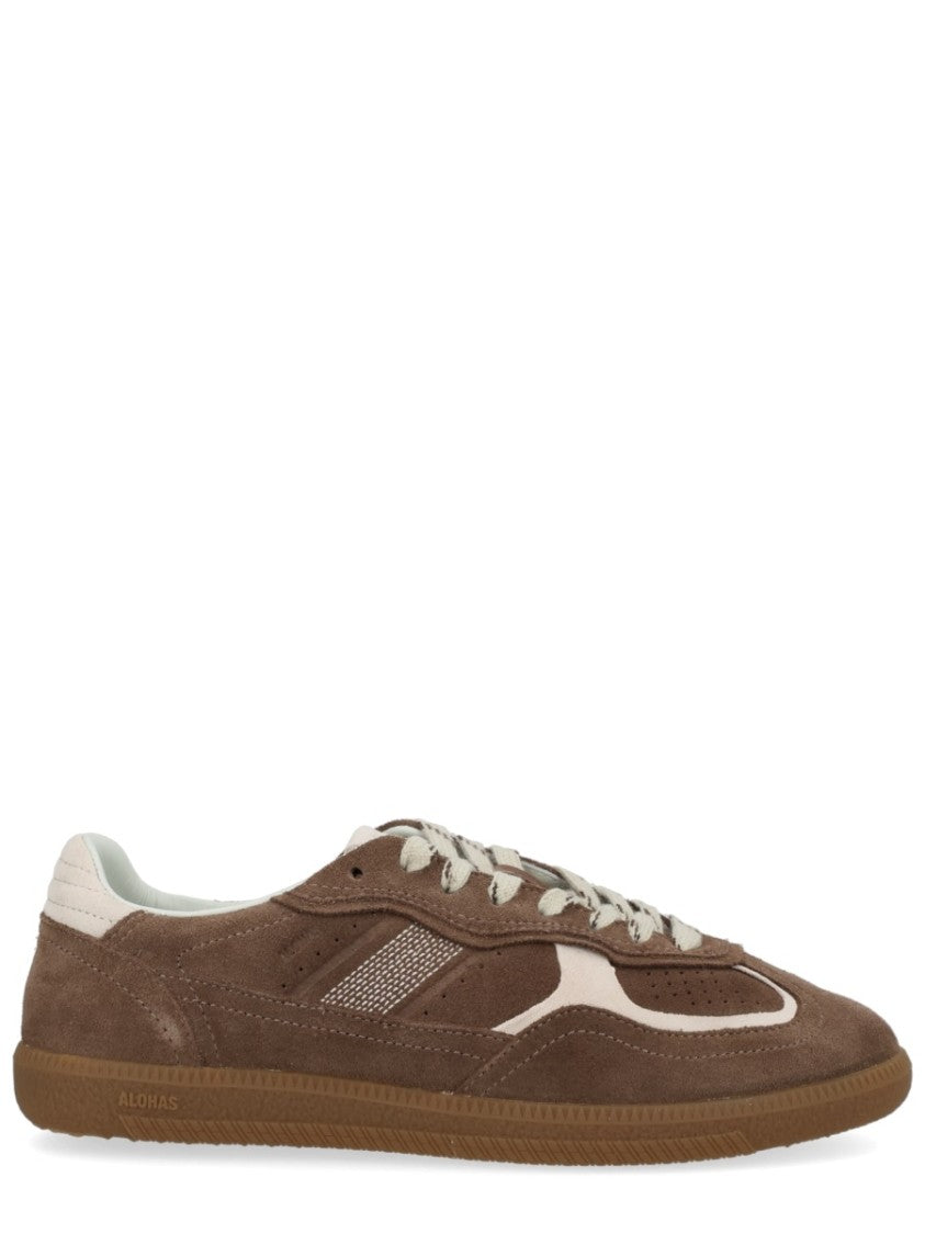 Alohas Rife Suede Perforated Vintage Sneakers