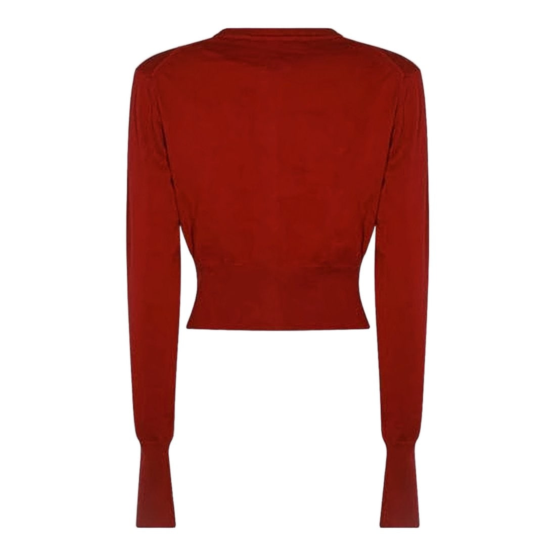 Vivienne Westwood Cropped Fitted Cardigan With Button-Down Front