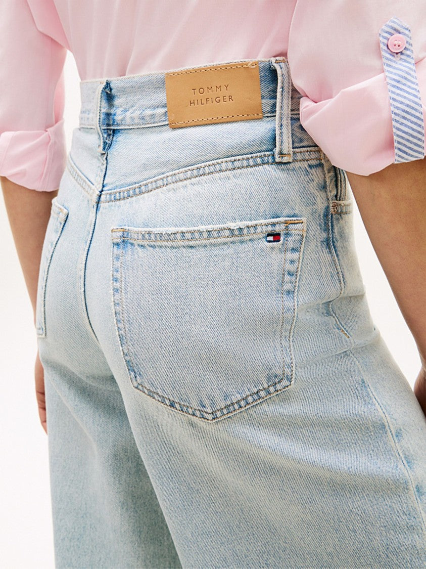 Tommy Hilfiger 70S Style Frayed Hems Jeans