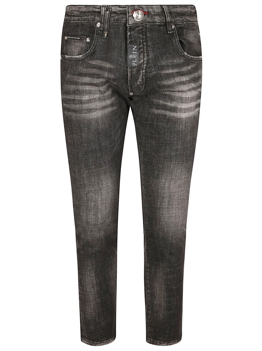 Philipp Plein Slim-Fit Black Jeans