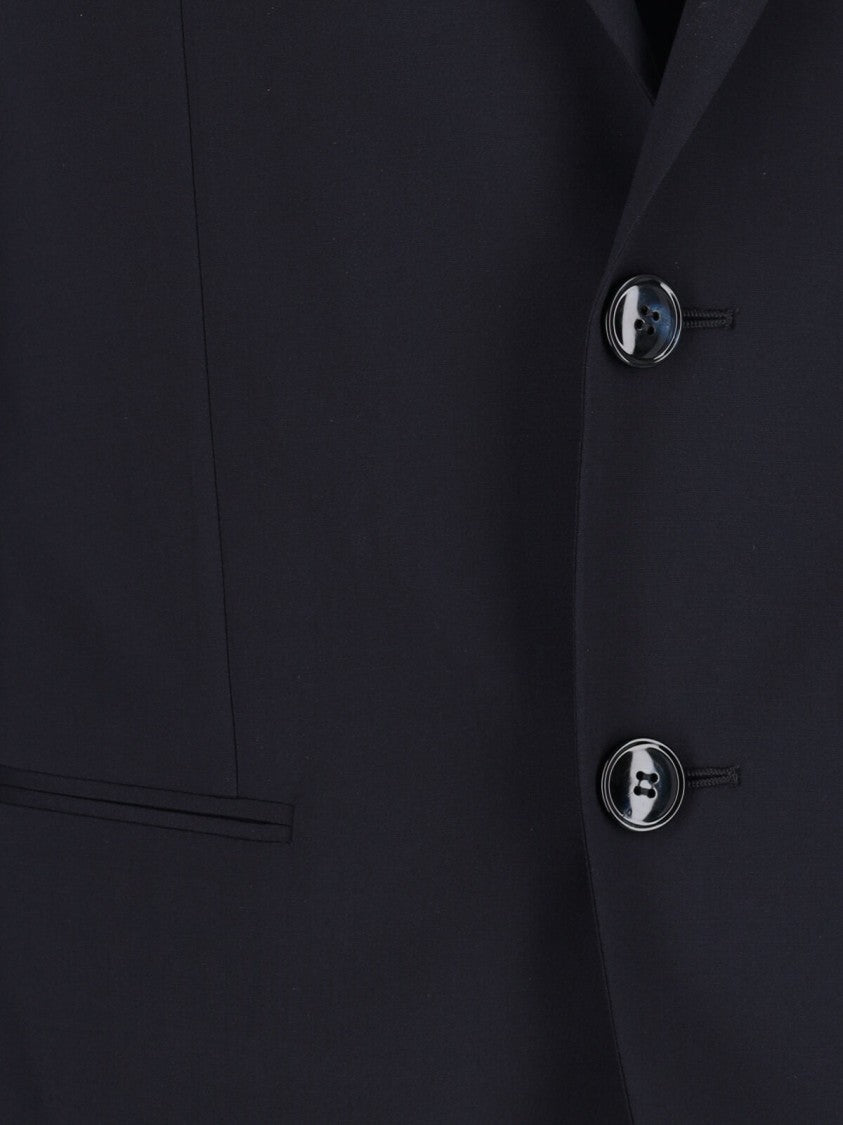 Giorgio Armani Navy Virgin Wool Tailored Suit