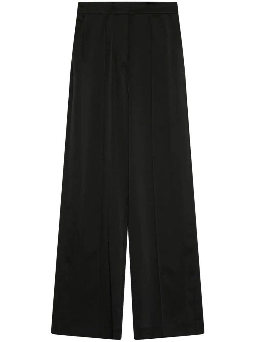 Jonathan Simkhai High-Waisted Wide Leg Trousers With Flowing Silhouette