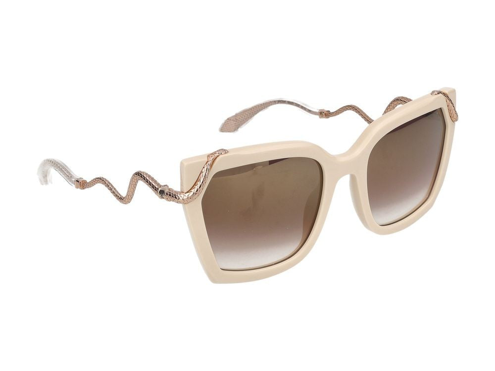 Roberto Cavalli Sunglasses Src034m 9X7g Beige Full Gloss 56/21/140