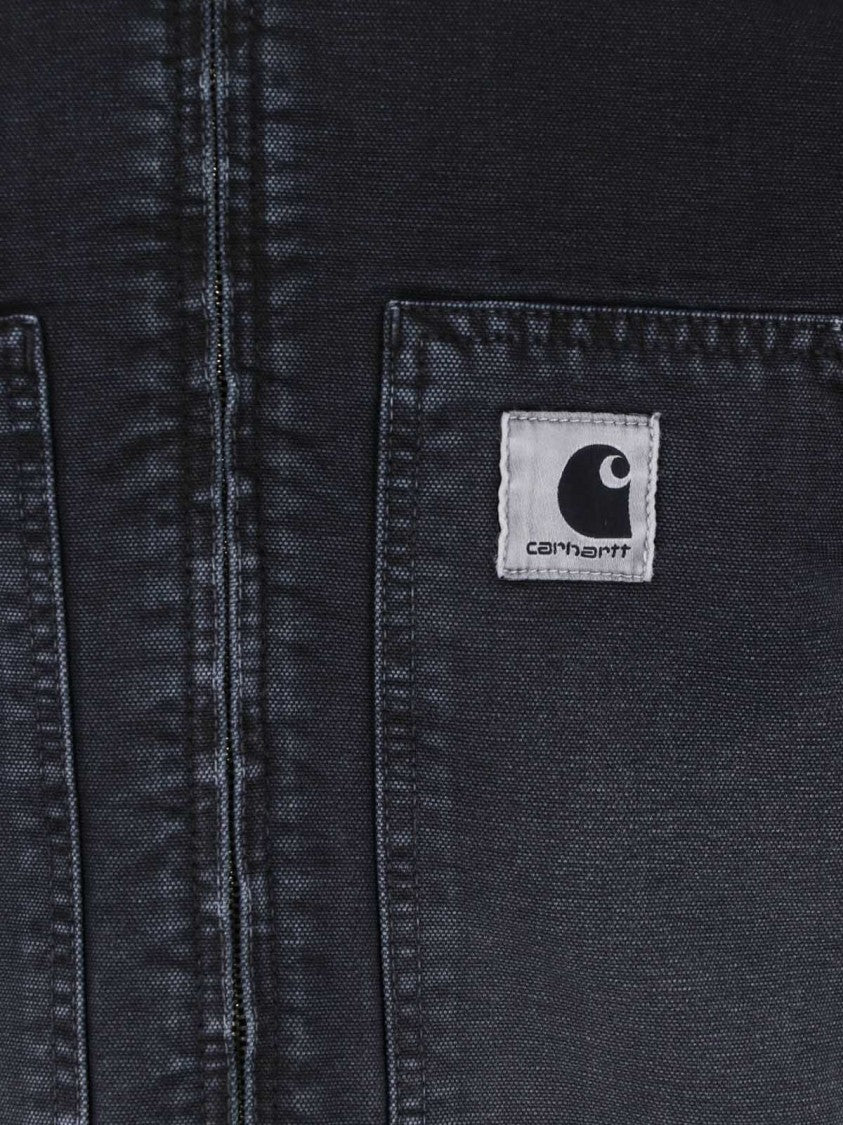 Carhartt Wip Black Og Arcan Organic Cotton Jacket