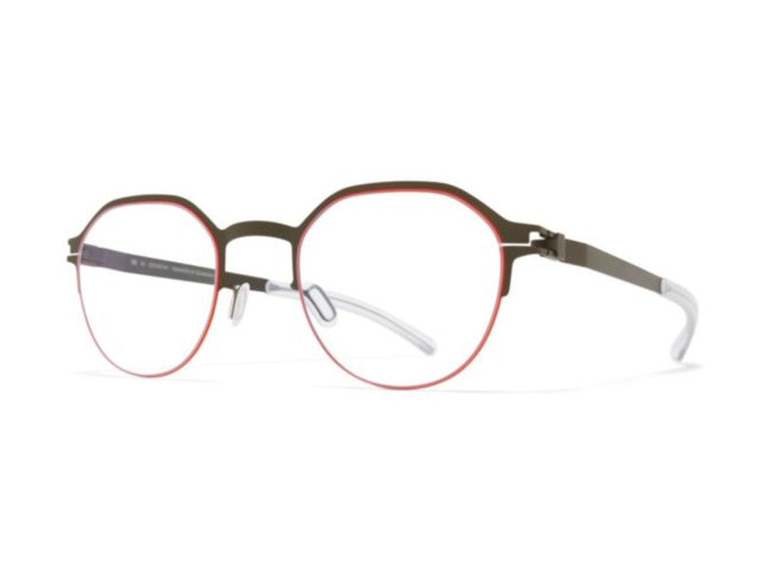 Mykita Dorian Two-Tone Metal Geometric Sunglasses