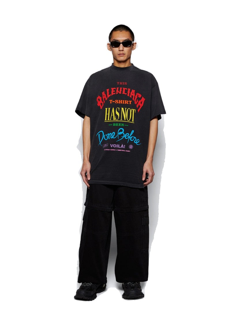 Vetements Cargo Jeans Black