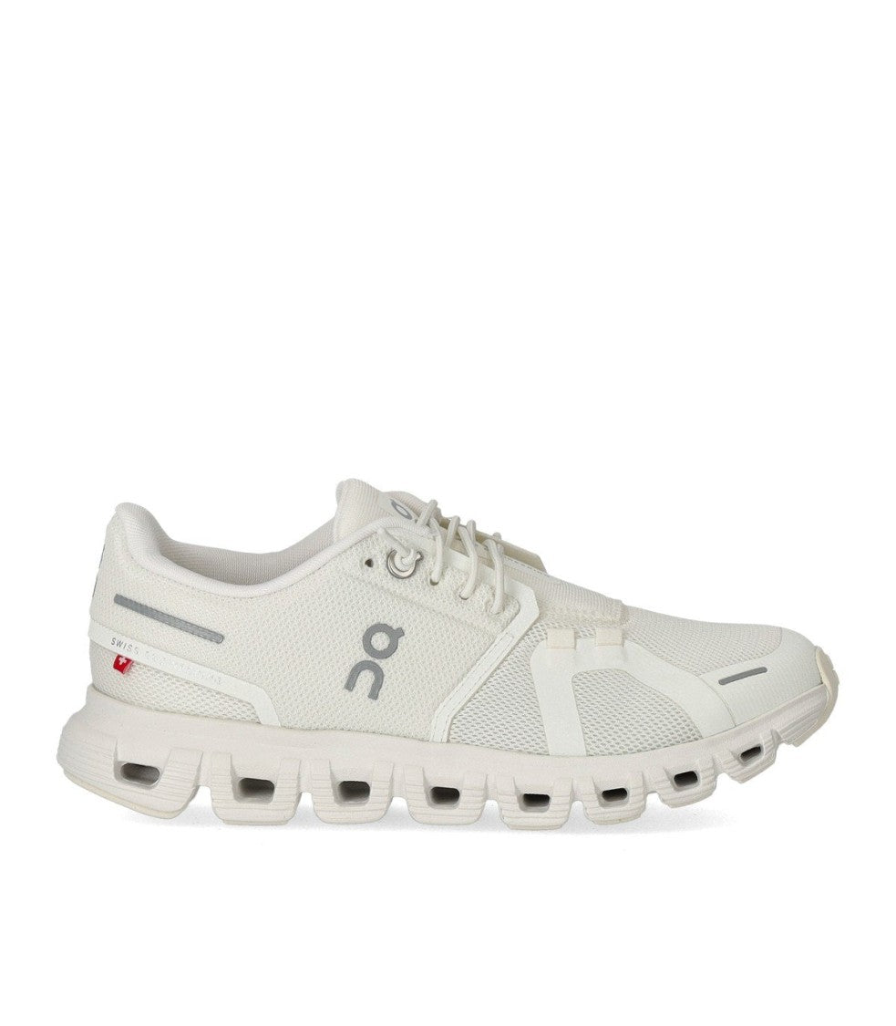 On Cloud 6 White Sneaker