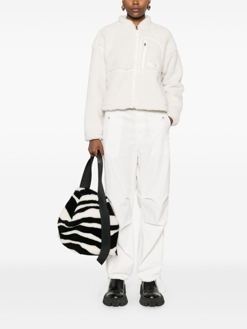 The North Face Cropped Plush Fleece Sweater