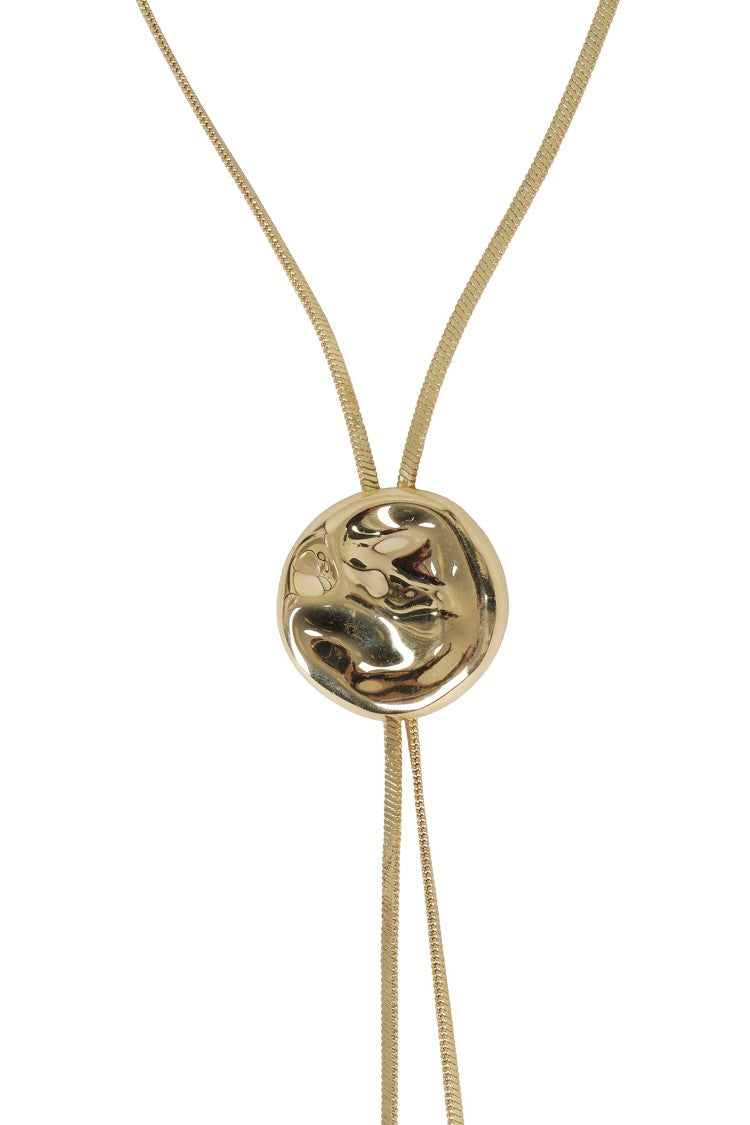 Federica Tosi Gold Lace Mindy 18K Gold Plated Brass Necklace