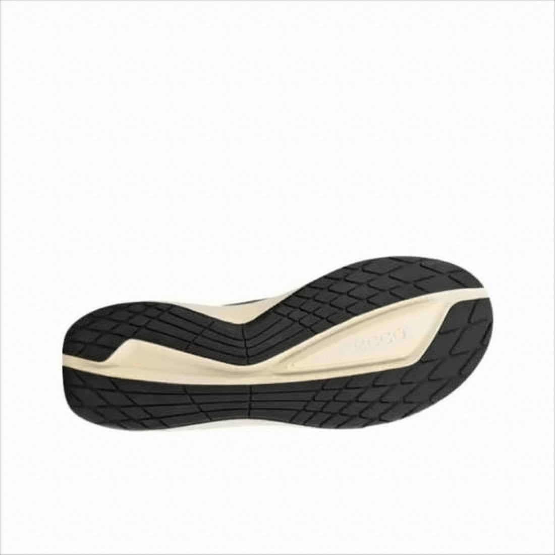 Ecco Sleek Leather Sneakers With Contrasting Midsole