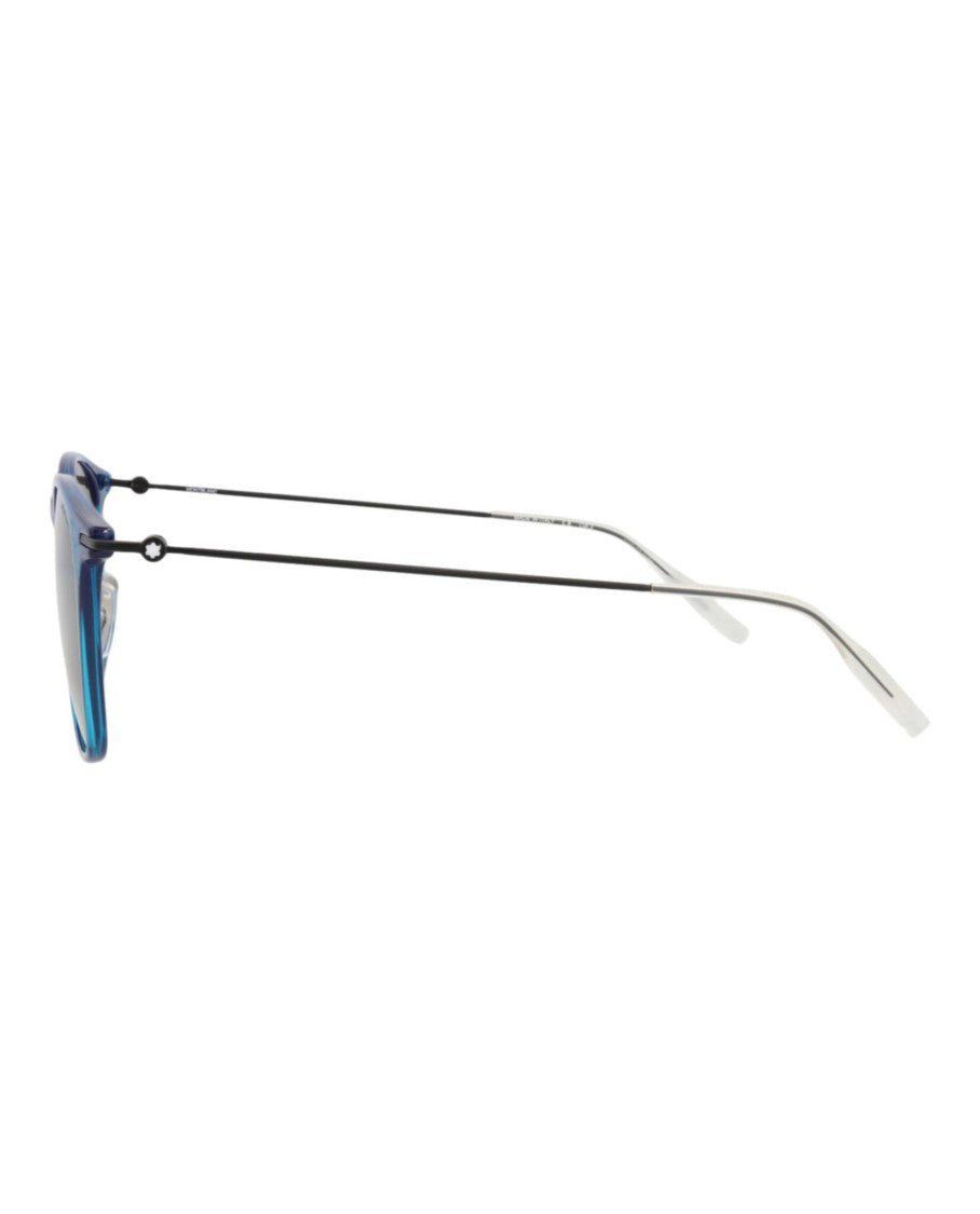 Montblanc Round-Frame Injection Sunglasses