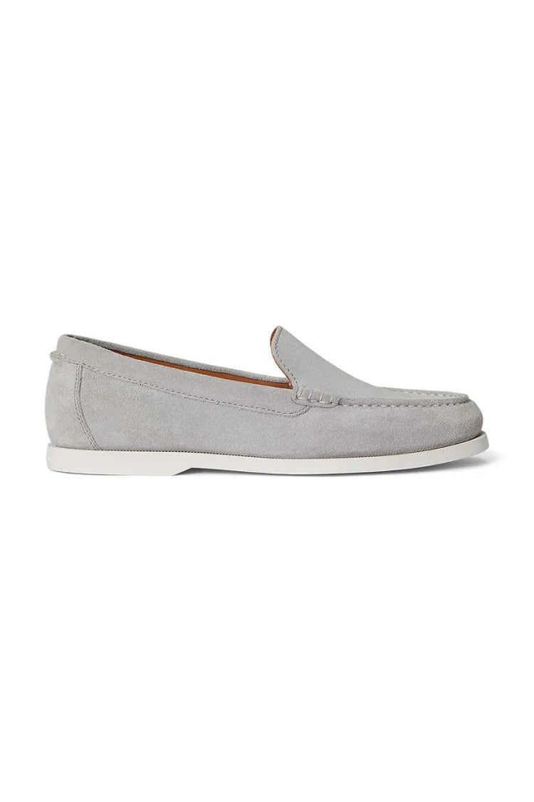 Polo Ralph Lauren Slip-On Loafers In Soft Suede With Minimalist Design