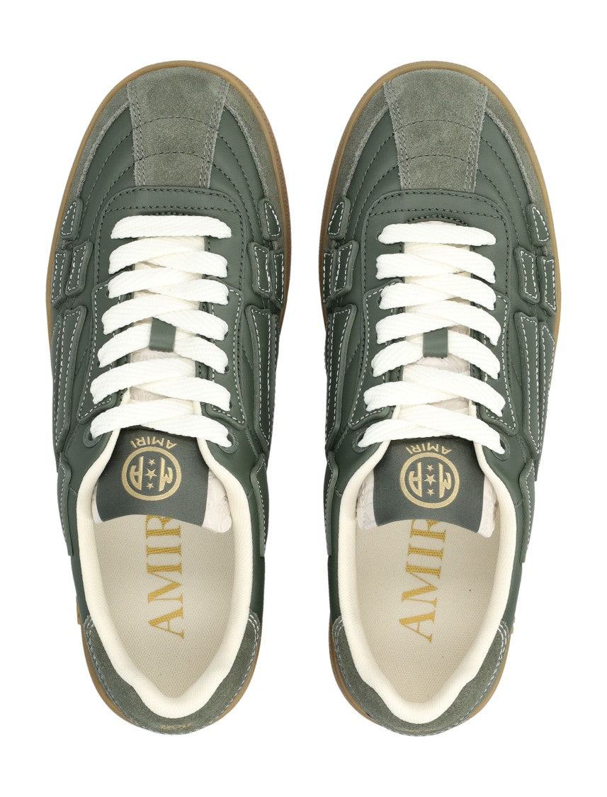 Amiri Pacific Bones Leather Sneakers
