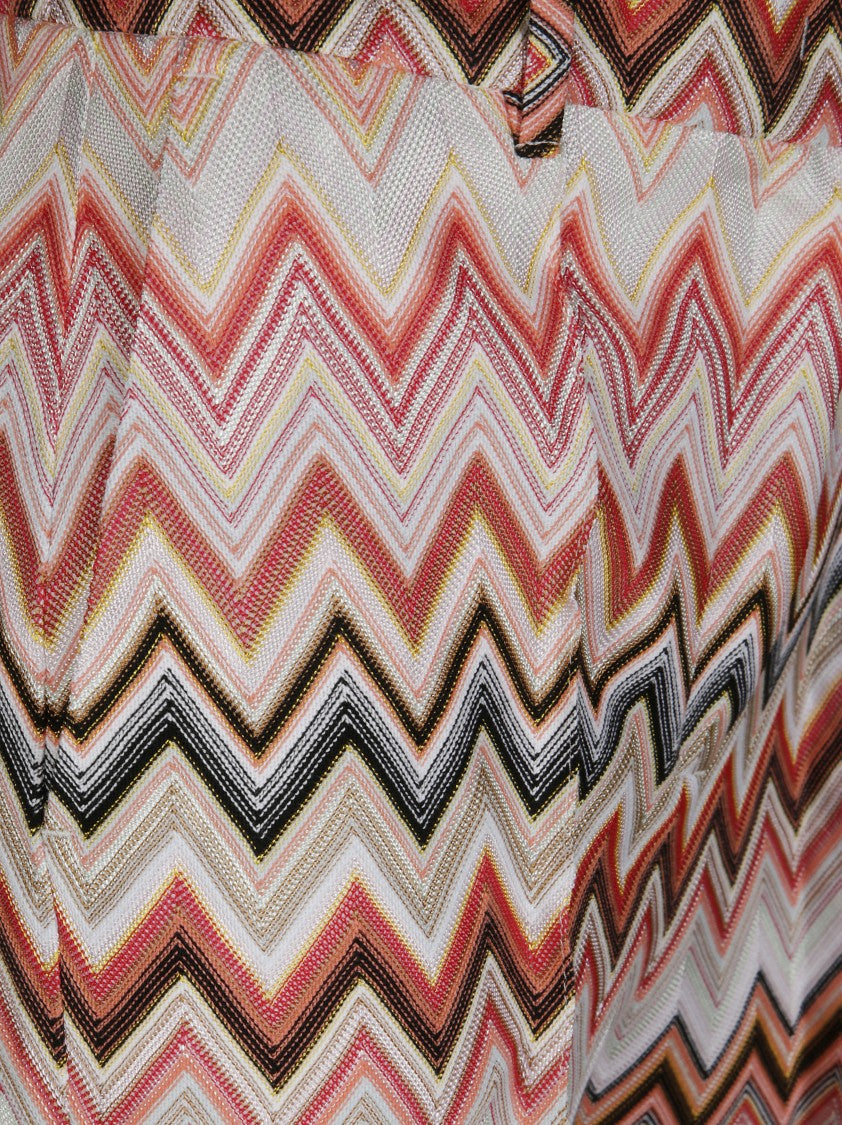 Missoni Palazzo Pants With Zigzag Pattern